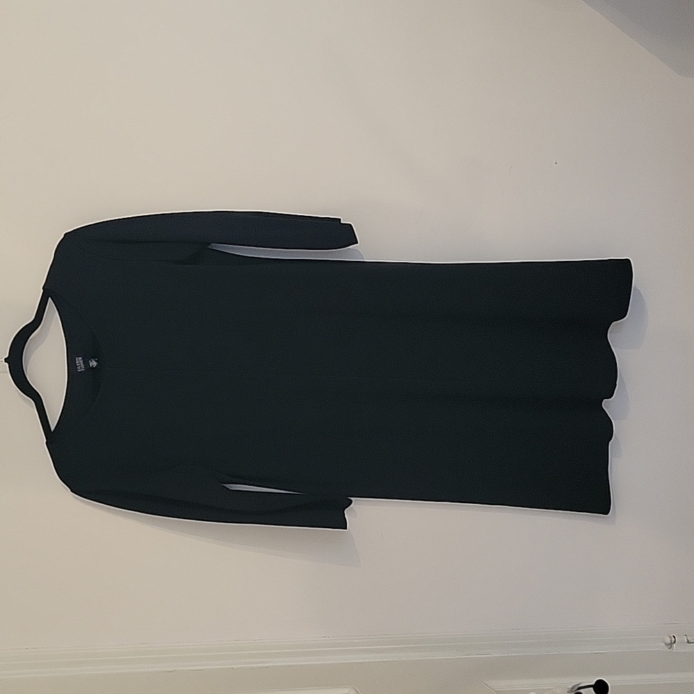 Black Eileen Fisher dress